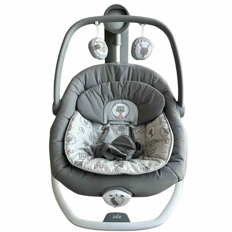 Joie Serina 2-In-1 Swing And Rocker - Grey