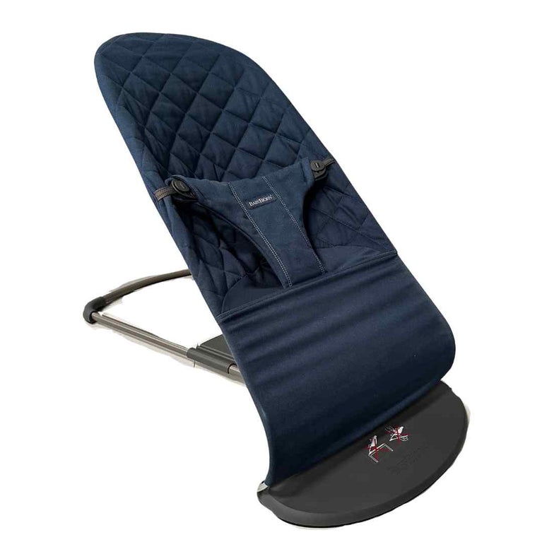 BabyBjörn Bouncer Bliss Cotton - Midnight Blue