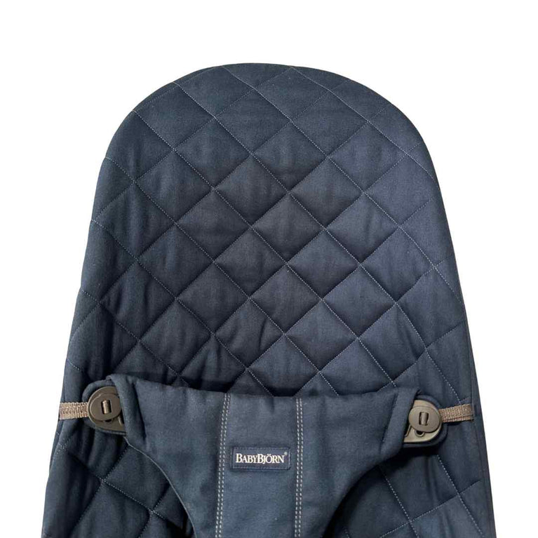 BabyBjörn Bouncer Bliss Cotton - Midnight Blue