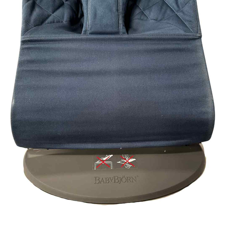 BabyBjörn Bouncer Bliss Cotton - Midnight Blue