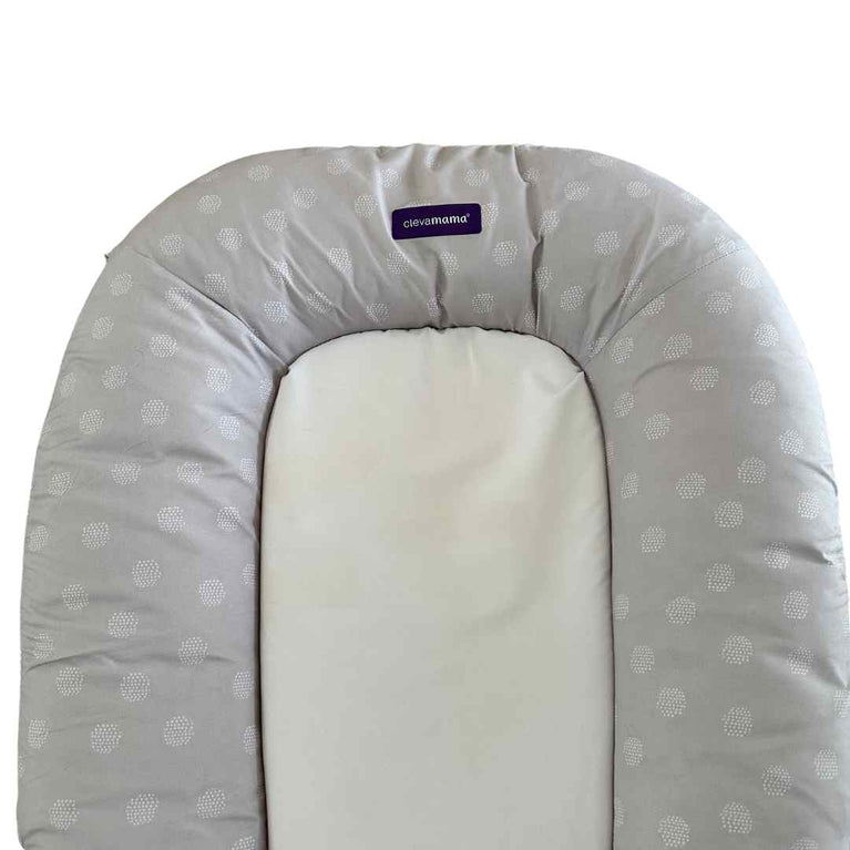 Clevamama ClevaFoam Baby Pod - White & Grey