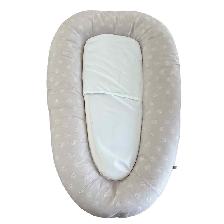 Clevamama ClevaFoam Baby Pod - White & Grey