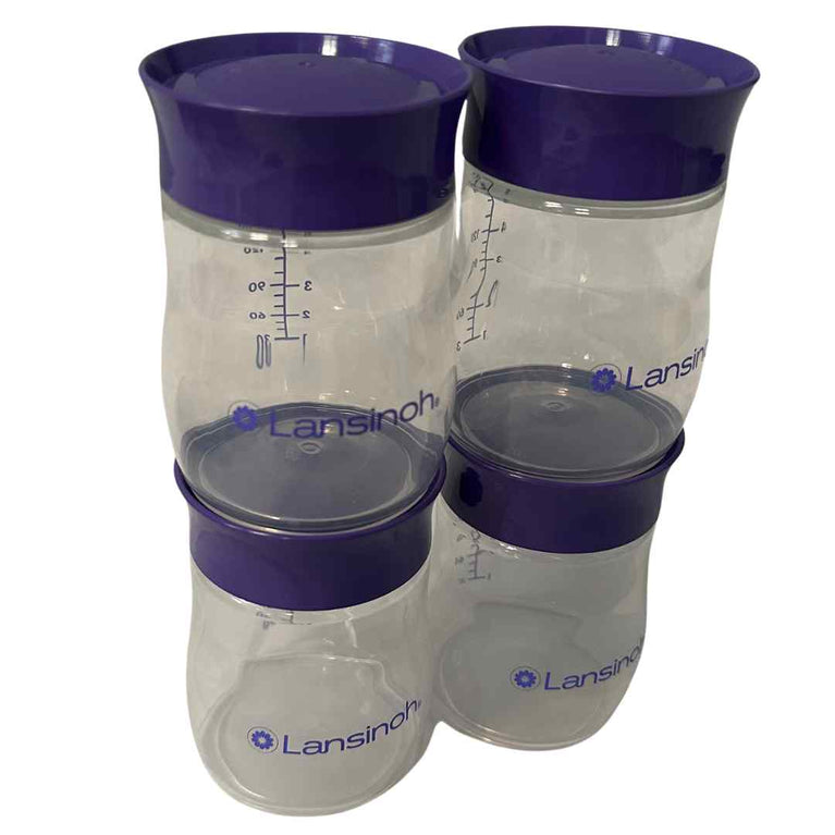 Lansinoh Breastmilk Storage Bottles (160ml) - Pack of 4