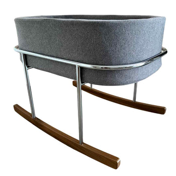 Monte Rockwell Bassinet - Heather Grey