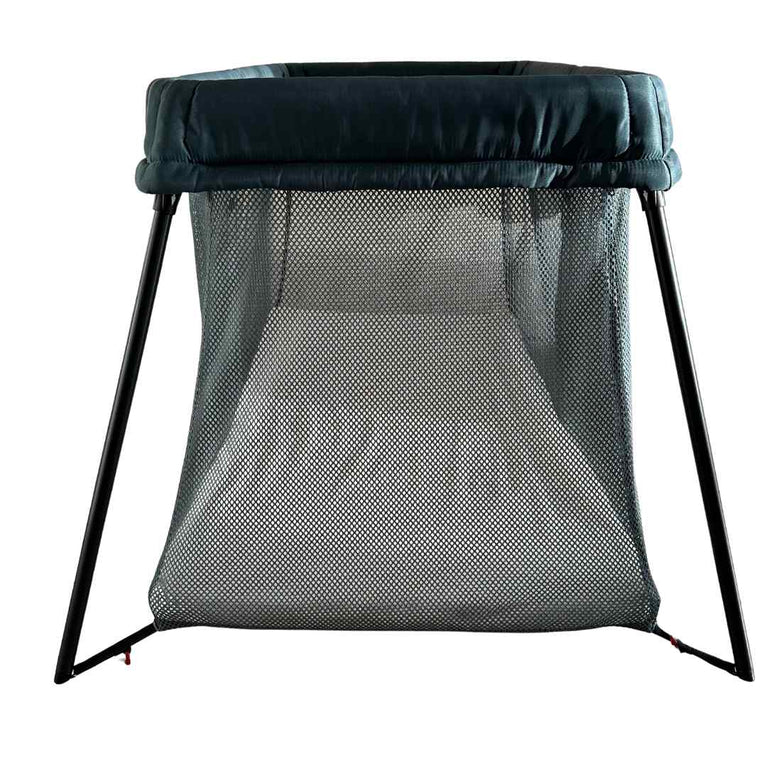 BabyBjörn Travel Cot Light With Mattress & Carry Bag - Dark Green