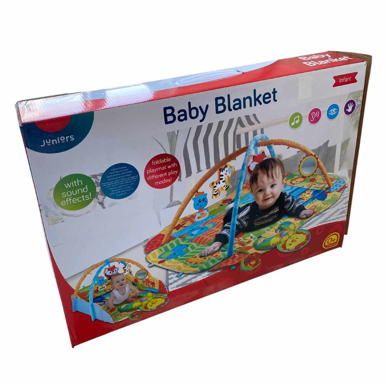 Juniors Baby Blanket Playgym with Playbar