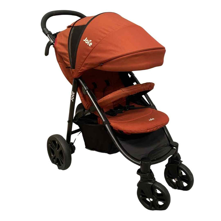 Secondful Joie Litetrax 4 Stroller with Footmuff and Raincover Cinnamon Shop used Strollers in UAE Secondful