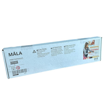 IKEA MALA Paper Roll Holder with Storage