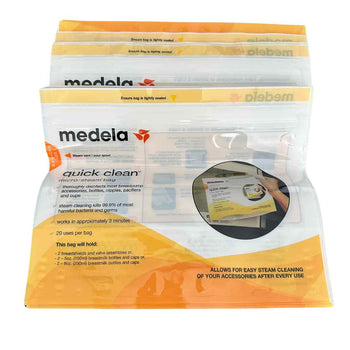 Medela Quick Clean Micro Steam Bag - Pack of 12