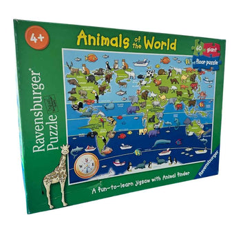 Ravensburger Animals of the World Giant Floor Puzzle (60 pieces)