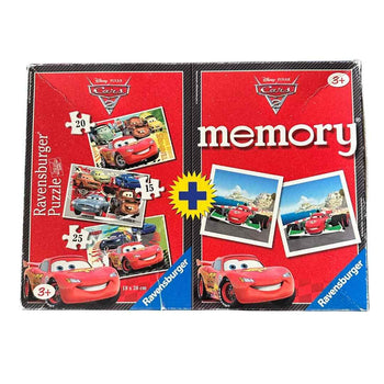 Ravensburger Cars Puzzle + Memory Game - Pack of 3