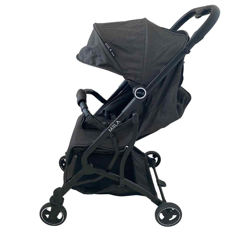 Miila Unisex Travel Stroller with Carry Bag - Dark Grey