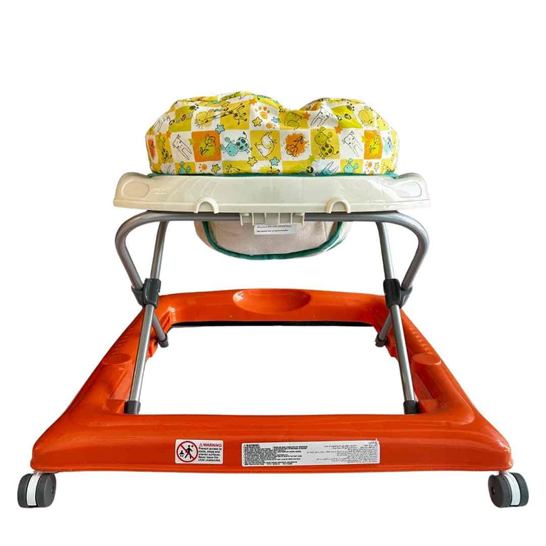 Juniors Crown Printed Baby Walker with Toys