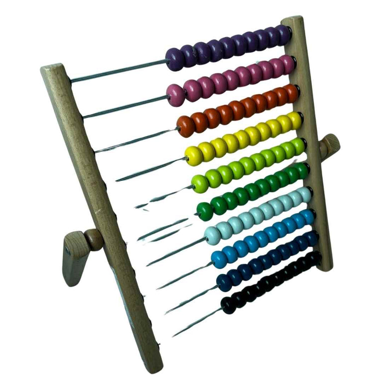 Secondful Ikea UNDERHALLA Wooden Abacus with Rings Shop used Educational in UAE Secondful