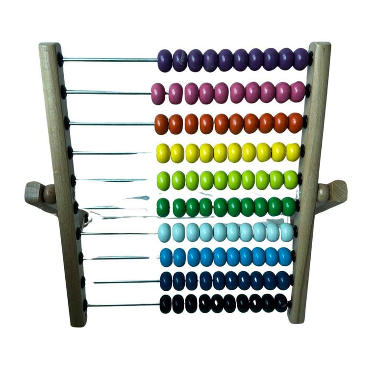 Ikea UNDERHALLA Wooden Abacus with Rings