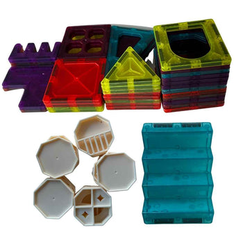 Magnetic Tiles - Coloured Window Building Blocks