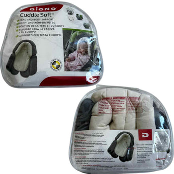 Diono Cuddle Soft, 2-in-1 Head Support - Grey/Arctic