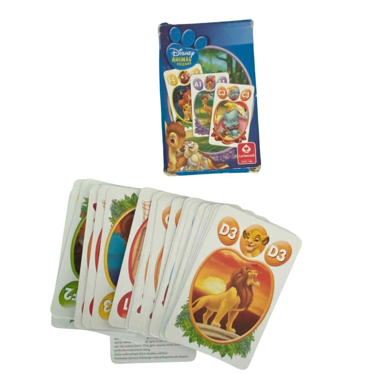 Cartamundi Disney Heroes Cards Game (2x Peter Pan , 1x Animal Friends) - Pack of 3