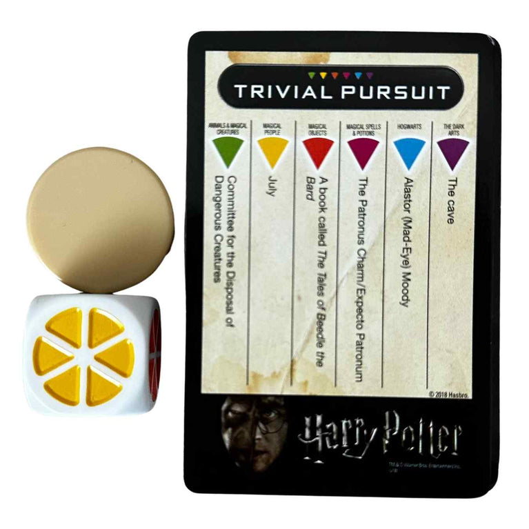 Hasbro Trivial Pursuit Harry Potter Game