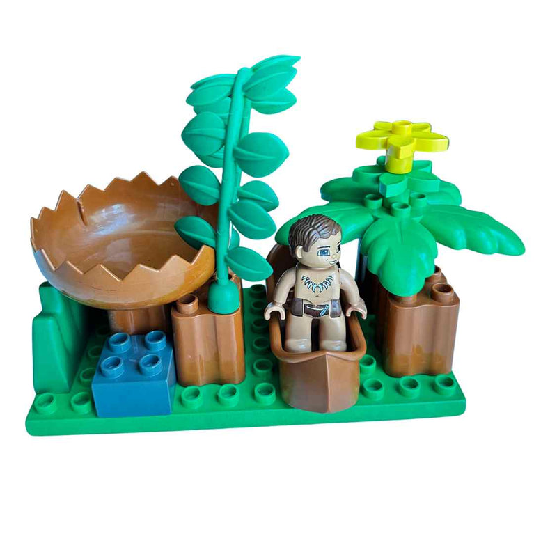 LEGO DUPLO Cave Man in the Jungle Set - 17 pcs