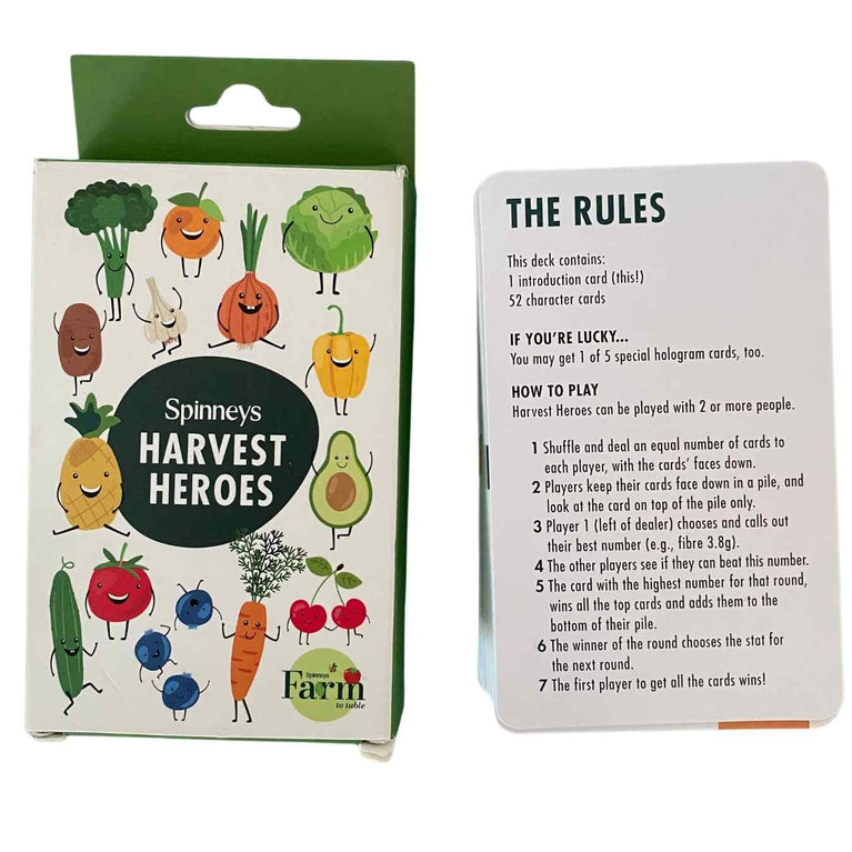 Spinneys Harvest Heroes Card Game