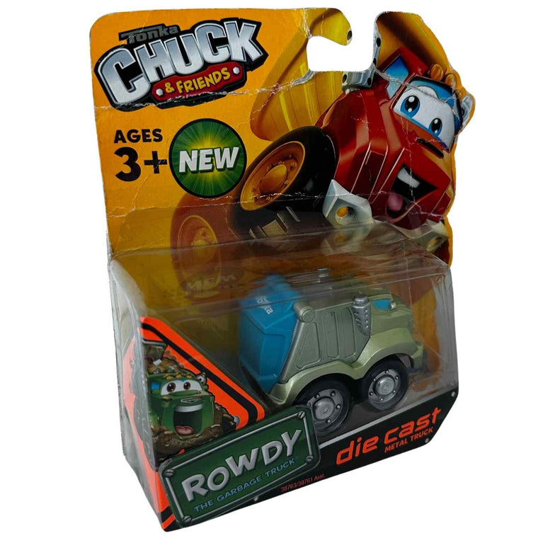 Tonka Chuck Racing Friends - Rowdy The Garbage Truck