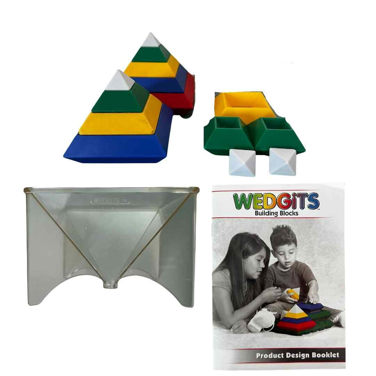 Wedgits Imagination Educational Building Toy