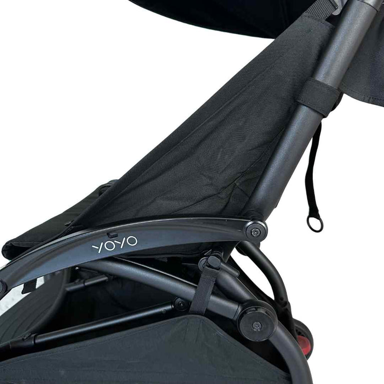 Babyzen YOYO2 Complete Stroller Set with Black Frame & 6m+ Black Colour Pack