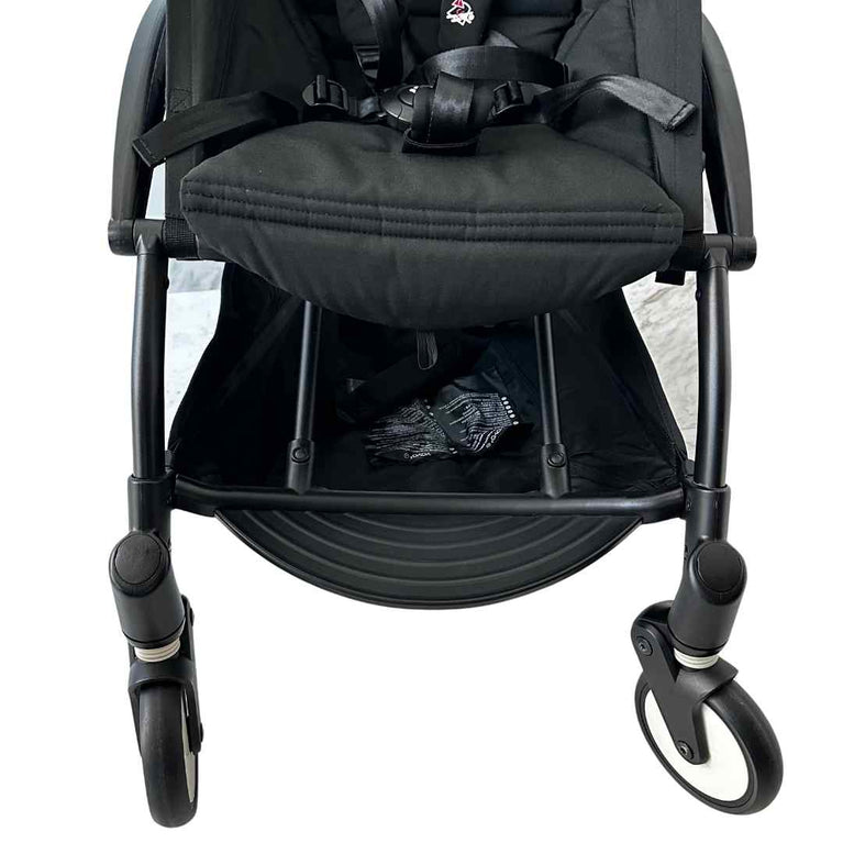 Babyzen YOYO2 Complete Stroller Set with Black Frame & 6m+ Black Colour Pack