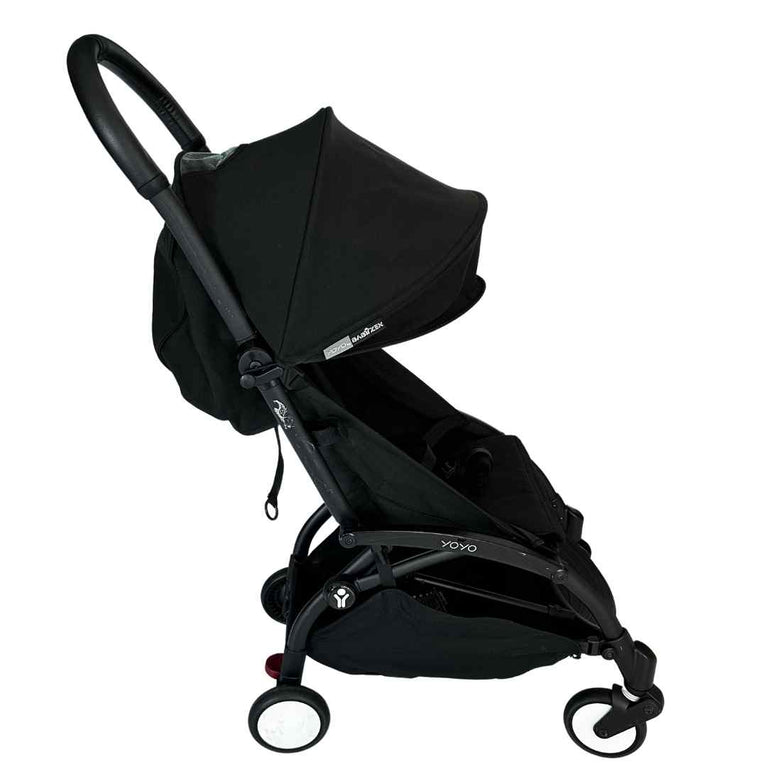 Babyzen YOYO2 Complete Stroller Set with Black Frame & 6m+ Black Colour Pack