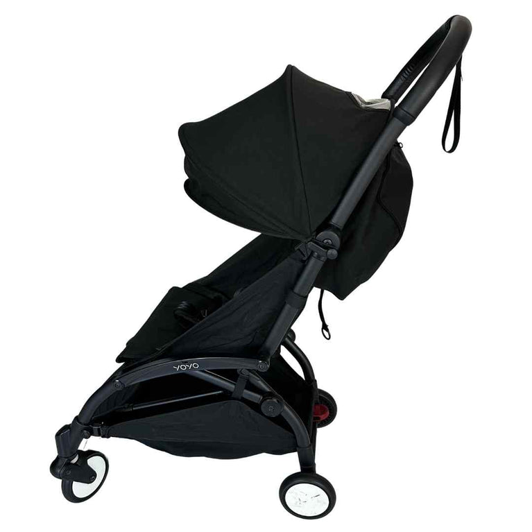 Babyzen YOYO2 Complete Stroller Set with Black Frame & 6m+ Black Colour Pack