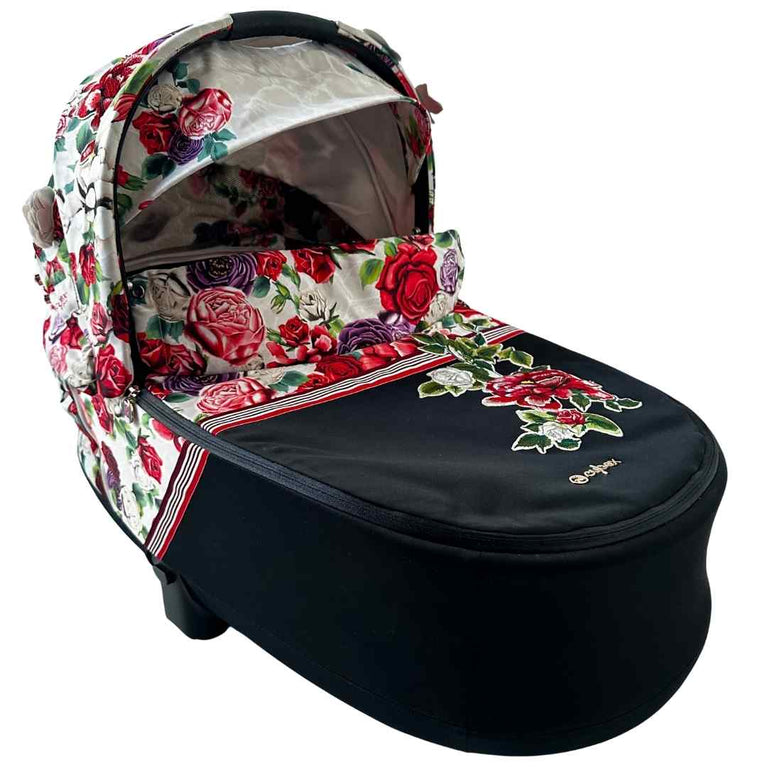 Cybex Platinum Priam Lux Carry Cot - Spring Blossom Light