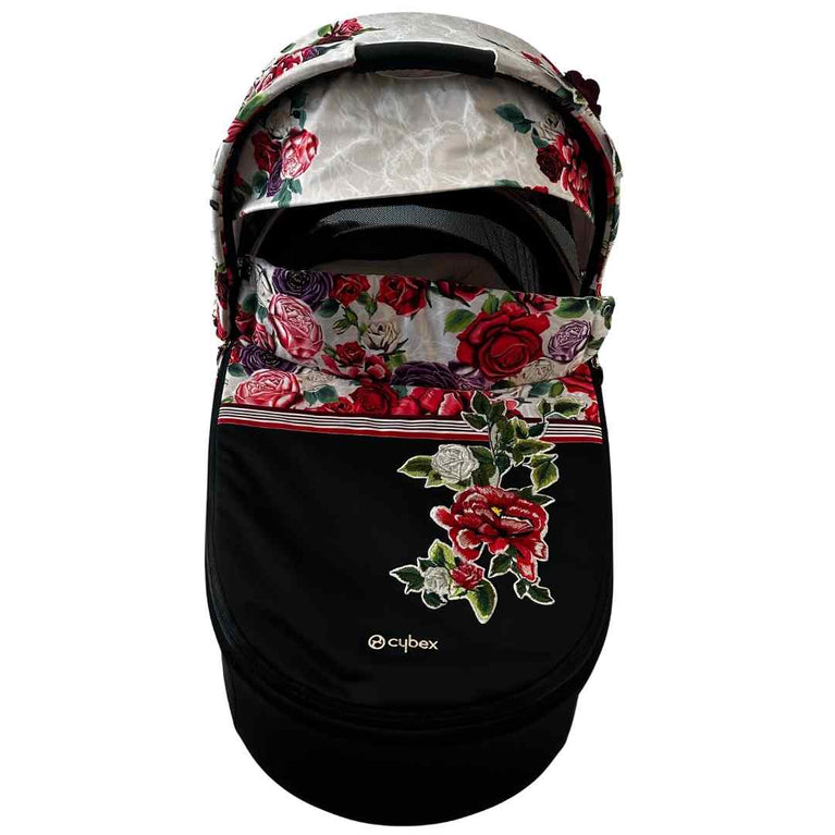 Cybex Platinum Priam Lux Carry Cot - Spring Blossom Light