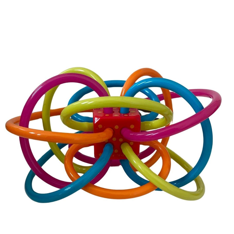 Manhattan Toy Winkel Rattle And Sensory Teether Toy