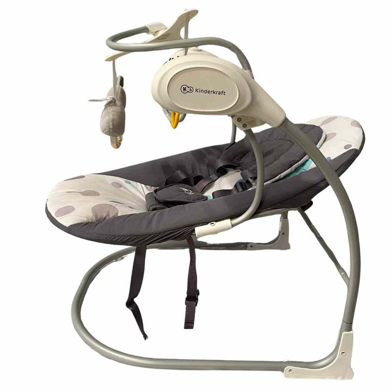 Kinderkraft Minky Electric Baby Rocker - Mint