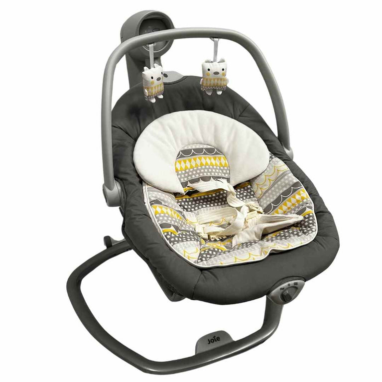 Joie Serina 2-in-1 Portrait Swing - Grey & Yellow