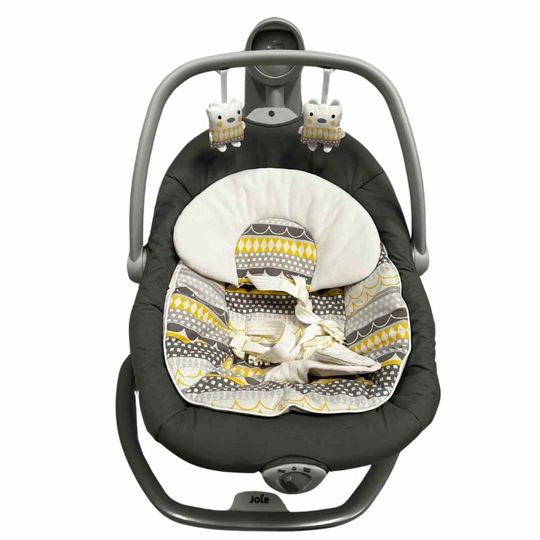 Joie Serina 2-in-1 Portrait Swing - Grey & Yellow