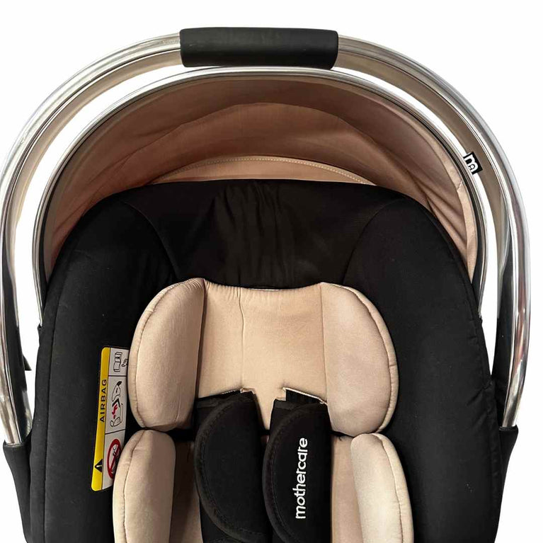 Mothercare 4-Wheel Journey Travel System - Sand/Chrome