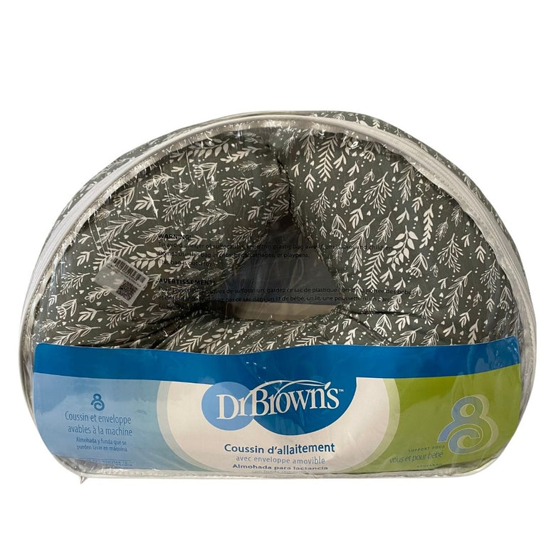 Dr. Brown's Ergonomic Breastfeeding Pillow - Grey