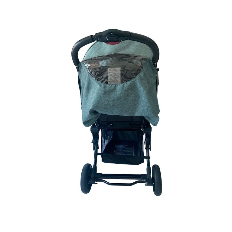 Juniors Tandem Baby Twin Stroller with Canopy - Cadet Blue