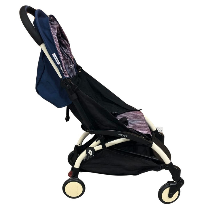 Babyzen YOYO Stroller Frame with Newborn Pack 0+ & 6m+ Pack Bundle - Air France