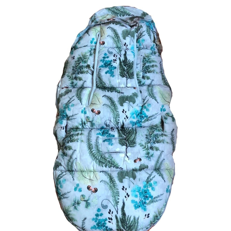 Elodie Winter Sleeping Bag / Footmuff- Forest Flora