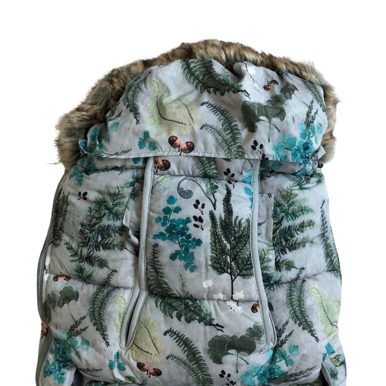 Elodie Winter Sleeping Bag / Footmuff- Forest Flora