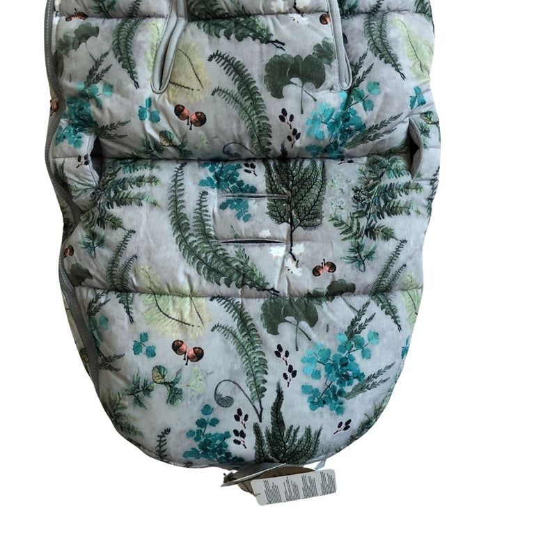 Elodie Winter Sleeping Bag / Footmuff- Forest Flora