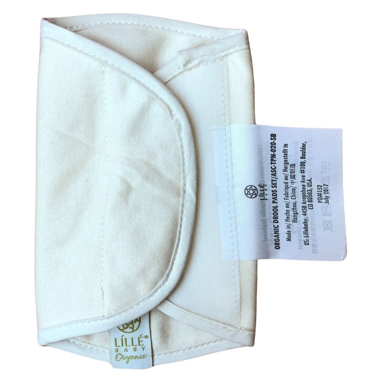 Lillebaby Organic Drool Pads Set - Cream