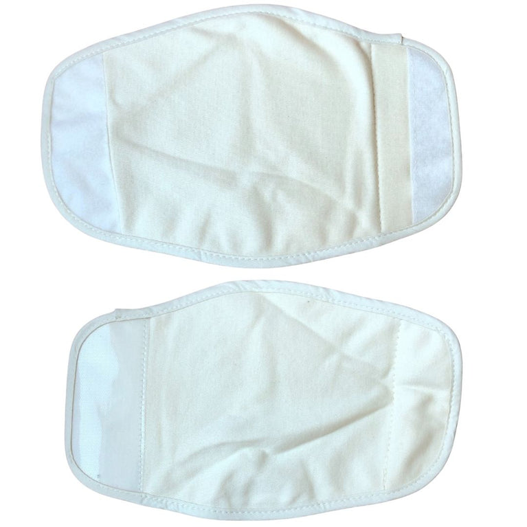 Lillebaby Organic Drool Pads Set - Cream