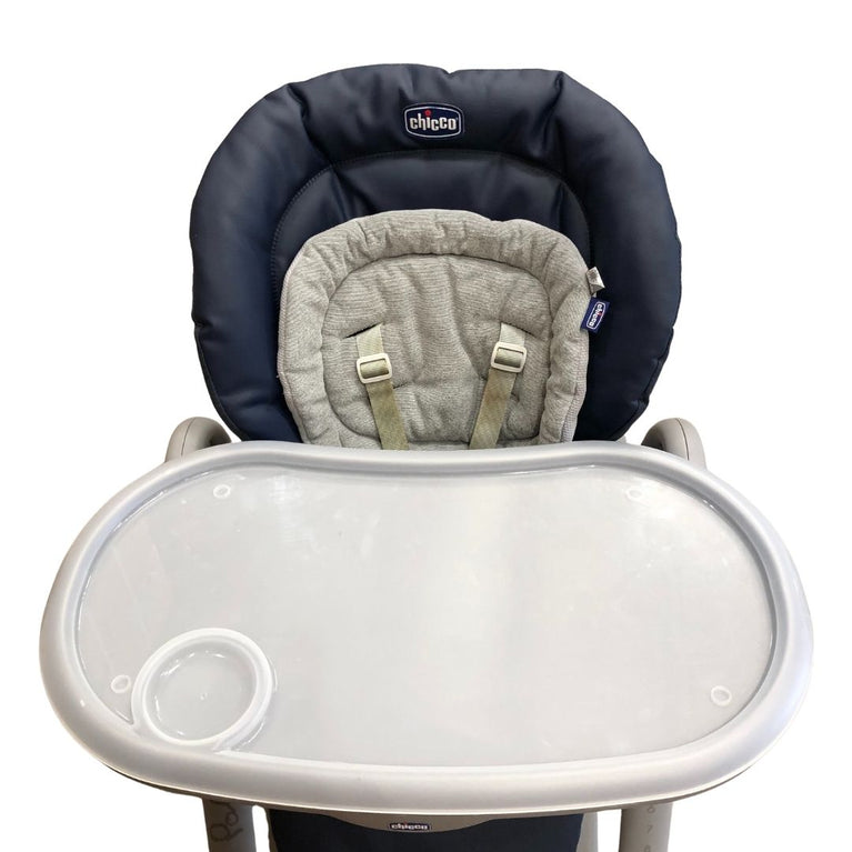 Chicco Polly Magic Relax High Chair with Insert & Toy Bar - Grey