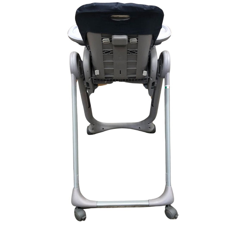 Chicco Polly Magic Relax High Chair with Insert & Toy Bar - Grey