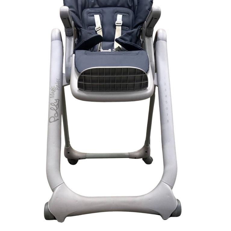 Chicco Polly Magic Relax High Chair with Insert & Toy Bar - Grey