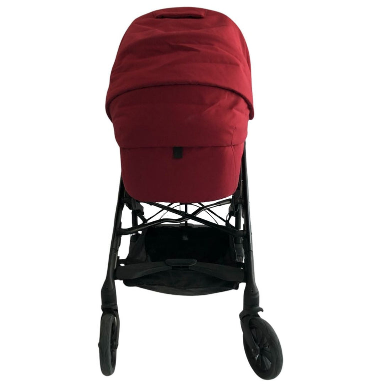 Inglesina Trilogy City 3-in-1 Stroller + Bassinet Bundle - Intense Red (2017)